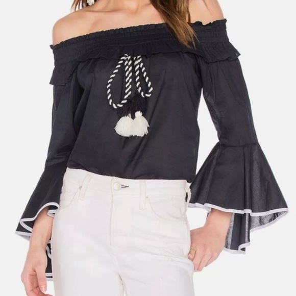 MISA Los Angeles Loris Top | Dark Navy | Size Small - Picture 1 of 15